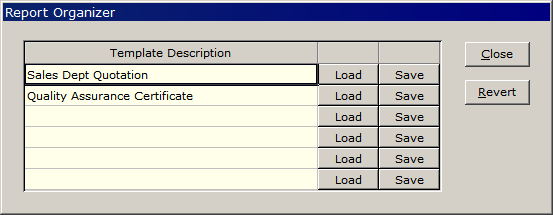 Report Organizer