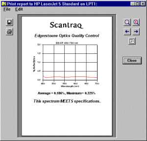 Report Generator dialog